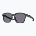 Occhiali da sole Oakley Shackle verde cacciatore opaco/grigio prismatico