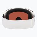 Maschera da sci Oakley Flight Deck Pro M matte white/prizm sapphire/prizm iced 9