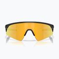 Occhiali da sole per bambini Oakley Resistor Sweep polished matte black/prizm 24k 2