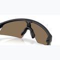 Occhiali da sole per bambini Oakley Resistor Sweep polished matte black/prizm 24k 7