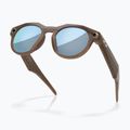 Occhiali con telecamera Oakley Meta HSTN brown smoke/prizm deep water polarized 4