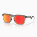 Occhiali da sole Oakley HSTN SQ matte grey smoke