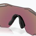 Occhiali da sole Oakley Cybr Zero matte carbon/prizm sapphire with uranium ink 7