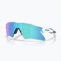 Occhiali da sole Oakley Radar EV Heater polished white/prizm sapphire