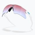 Occhiali da sole Oakley Radar EV Heater polished white/prizm snow sapphire 4