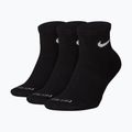 Calzini Nike Everyday Plus Cushioned Ankle 3 paia black/white