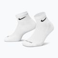 Calzini Nike Everyday Plus Cushioned Ankle 3 paia white/black 3