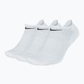 Calzini da allenamento Nike Everyday Cushioned 3 paia bianco/nero