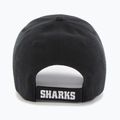 47 Brand NHL San Jose Sharks Cappello da baseball MVP nero 2