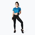 Top da allenamento da donna STRONG ID Crop Knit Tee blu 2
