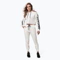 Felpa STRONG ID Branded Crop Donna Bianco 2