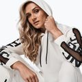 Felpa STRONG ID Branded Crop Donna Bianco 4