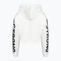 Felpa STRONG ID Branded Crop Donna Bianco 7