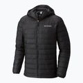 Piumino Columbia Powder Lite da uomo con cappuccio nero