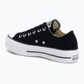 Sneakers da donna Converse Chuck Taylor All Star Lift Low black 3