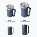 Caffettiera YETI French Press 1,9 l navy 14