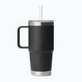 Borraccia termica YETI Rambler Straw 739 ml black 2