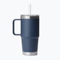 Borraccia termica YETI Rambler Straw 739 ml navy 2