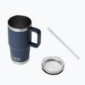 Borraccia termica YETI Rambler Straw 739 ml navy 4