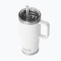 Borraccia termica YETI Rambler Straw 739 ml white 3