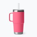 Borraccia termica YETI Rambler Straw 739 ml tropical pink 2