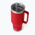 Borraccia termica YETI Rambler Straw 1200 ml rescue red 3