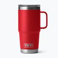 Borraccia termica YETI Rambler Travel Tumbler 591 ml rescue red