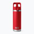 Borraccia termica YETI Rambler C Straw 532 ml rescue red 3