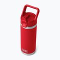 Borraccia termica YETI Rambler C Straw 532 ml rescue red 5