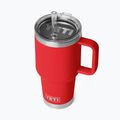 Borraccia termica YETI Rambler Straw 1000 ml rescue red 3