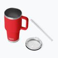 Borraccia termica YETI Rambler Straw 1000 ml rescue red 4