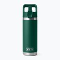 Borraccia termica YETI Rambler C Straw 532 ml black forest green 3