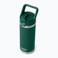 Borraccia termica YETI Rambler C Straw 532 ml black forest green 5