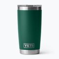 Borraccia termica YETI Rambler Tumbler 591 ml black forest green
