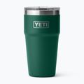 Thermos YETI Rambler Stackable 591 ml black forest green