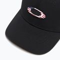 Berretto da baseball Oakley Tincan nero/bandiera americana per uomo 3