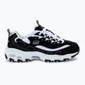 SKECHERS scarpe da donna D'Lites Biggest Fan nero/bianco/argento 2