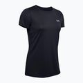 Maglietta da allenamento Under Armour Tech SSC da donna - Nero pieno/argento metallizzato