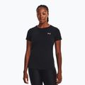 Maglietta da allenamento Under Armour Tech SSC da donna - Nero pieno/argento metallizzato 3