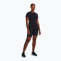 Maglietta da allenamento Under Armour Tech SSC da donna - Nero pieno/argento metallizzato 5