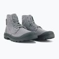 Scarpe Palladium Pampa HI da uomo in flanella grigia 10