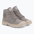 Scarpe Palladium Pampa HI donna in flanella grigia 4