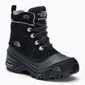 Stivali da neve per bambini The North Face Chilkat Lace II nero/grigio zinco