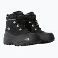 Stivali da neve per bambini The North Face Chilkat Lace II nero/grigio zinco 12