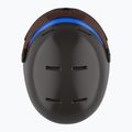 Casco da sci per bambini Salomon Grom Visor nero/arancio tonico 11