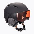 Casco da sci donna Salomon Mirage nero/oro solare
