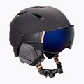 Casco da sci donna Salomon Mirage nero/oro solare 2