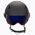 Casco da sci donna Salomon Mirage nero/oro solare 3