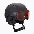 Casco da sci Salomon Driver nero/rosso/accento solare 8
