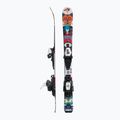 Sci da discesa per bambini Salomon T1 XS + attacchi C5 multicolore 2